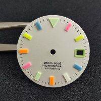 【CC】 28.5mm dial candy glow-in-the-dark watch accessories suitable for nh35 36 movement good quality