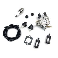 【YF】 Carburetor Carb For Stihl FS250 FS120 FS200 FS300 Primer Bulb Fuel Filter Line Spark Plug Dropshipping New