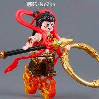 SunWuKong LiJing เดินทางไปยังของขวัญวันเกิดตะวันตกของเล่นเพื่อพัฒนาการสำหรับเด็ก DIY บล็อกตัวต่ออิฐรูปปั้นขนาดเล็กภาพยนตร์