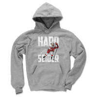 Moritz Seider Detroit Hard Seider Bold WHT MENS HOODIES