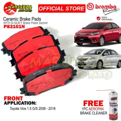 Brembo Brake Pads PN Toyota Vios 1.3, Yaris