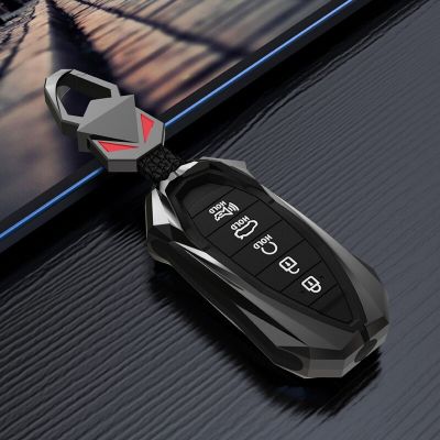 5 Button  Car Key Fob Case Cover For Hyundai I30 Ix35 KONA Encino Solaris Azera Grandeur Ig Accent Santa Fe Palisade Keychain