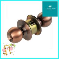 ลูกบิดห้องน้ำ FITT 587ACP72 หัวกลม สีทองแดงรมดำFITT 587ACP72 ANTIQUE COPPER BATHROOM KNOB **ด่วน ของมีจำนวนจำกัด**