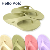 Hello Polo รองเท้าแตะ รองเท้าแตะผู้หญิง รองเท้าแตะผู้ชาย รองเท้าแตะแบบคลิปออน พื้นนิ่ม แบบยืดหยุ่น กันลื่น  เหมาะกับใส่กลางแจ้ง HP8002M/W