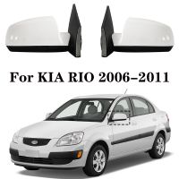 สำหรับ KIA Rio 2006 2007 2008 2009 2010 2011รถยนต์ผ้าคลุมกระจกมองหลังประกอบกระจกมองหลัง