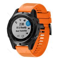 FIFATA 26มม. 22มม. 20มม. สำหรับ Garmin Fenix 5X 6X 6 5 5S 6S 3 3HRQuick Release ซิลิโคนสายรัดข้อมือ