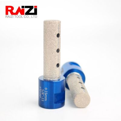 Raizi 1pc Diamond Finger Bit 1015 2025mm For Ceramic Tile Granite Marble Hole Saw Cutter Enlarge Shape Milling Bit