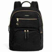 top●196302TUMI female business casual with leather portable nylon backpack