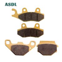 Motorcycle Front and Rear Brake Pads For Suzuki DR250 DR250S SJ44A DR 250 350 DR350 DR350S Electric 4 Bolt Front Disc Kick Start