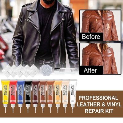 hot【DT】 Leather Repair Gel Car Holes Scratch Crack Color Refurbishing Paste Cleaner