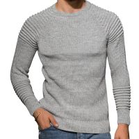 2023 Autumn New Round Neck Pullover Sweater Long Sleeve Mens Knitwear from Europe and America
