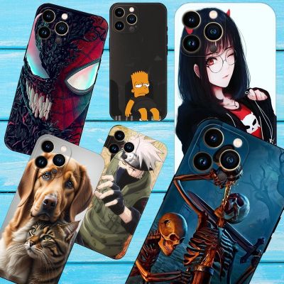 Case For TCL 40R 5G Case Back Phone Cover Protective Soft Silicone Black Tpu ninja funda dog coque