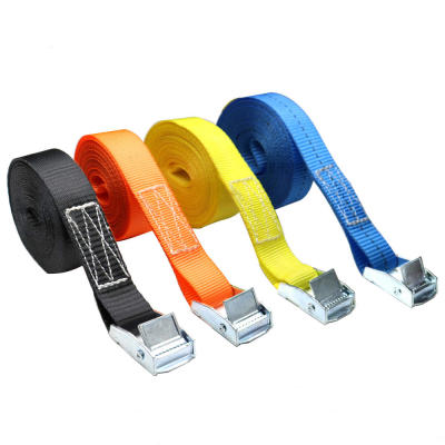 25mm 2m Securing Straps Luggage Webbing Cam Buckle Tie