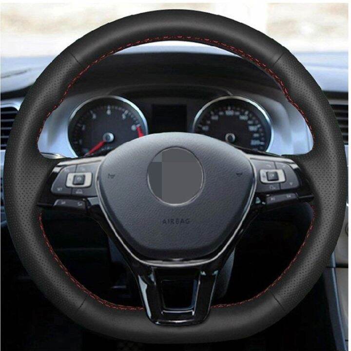 yf-black-steering-wheel-cover-artificial-leather-car-for-volkswagen-vw-golf-7-mk7-new-polo-jetta-passat-b8