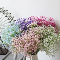 【hot】▧✠♛  Artificial Babys Breath Gypsophila Wedding Decoration Bouquet Bride Holding