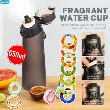 650ML Air Up Water Bottle Cup + 7 Fruit Flavours Fragrance Taste