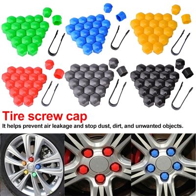 【CW】 20 pcs/set 17mm Car Caps Protection Covers Anti-Rust Hub Screw Cover Tyre Exterior Decoration