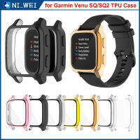 สำหรับ Garmin Venu SQ 2 เคสคลุมทั้งหมดกรอบนาฬิกา