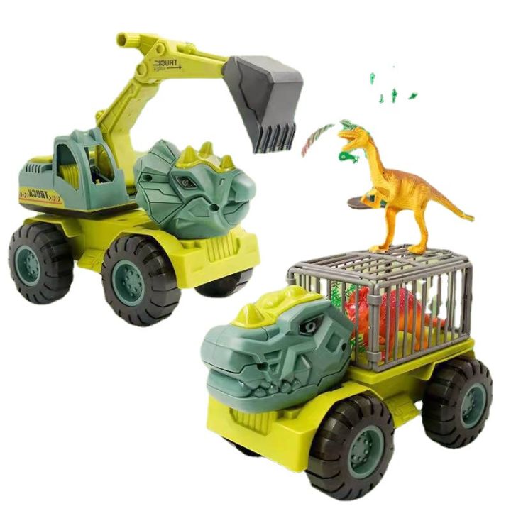ewyn-เตรียมส่ง-ไดโนเสาร์ของเล่นเด็ก-ของเล่นไดโนเสาร์-รถบรรทุกของเล่น-รถขุดไดโนเสาร์-รถของเล่น-พร้อมไดโนเสาร์ในเซ็ท