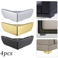 4pcs Furniture Legs Heavy Load Bearing Metal Cabinet Three-pronged Feet Triangle Sofa Legs DIY Furniture Hardware Legs Furniture Protectors Replacemen