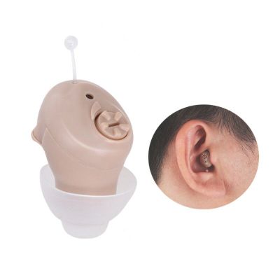 ZZOOI 1pc Mini Digital In-Ear Invisible Hearing Aid Deafness Inner Sound Enhancer Voice Amplifier Ear Aid For The Deaf Elderly