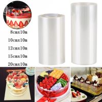 1 Roll Cake Surround Film Transparent Cake Collar Kitchen Acetate Cake Chocolate Candy Baking Durable 10/12/15/20 cm Accessories