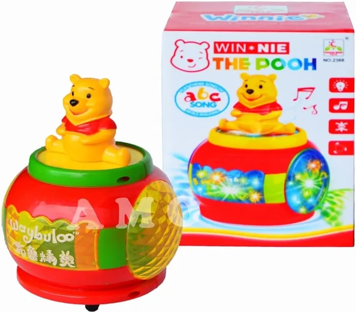 pooh bath toys