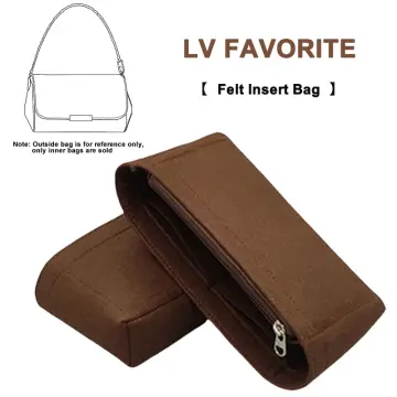 EverToner For LV Toiletry Pouch 19 26 Bag Purse Felt Insert Organizer  Makeup Handbag Travel Inner Pouch Cosmetic Bags Liner Base Shaper