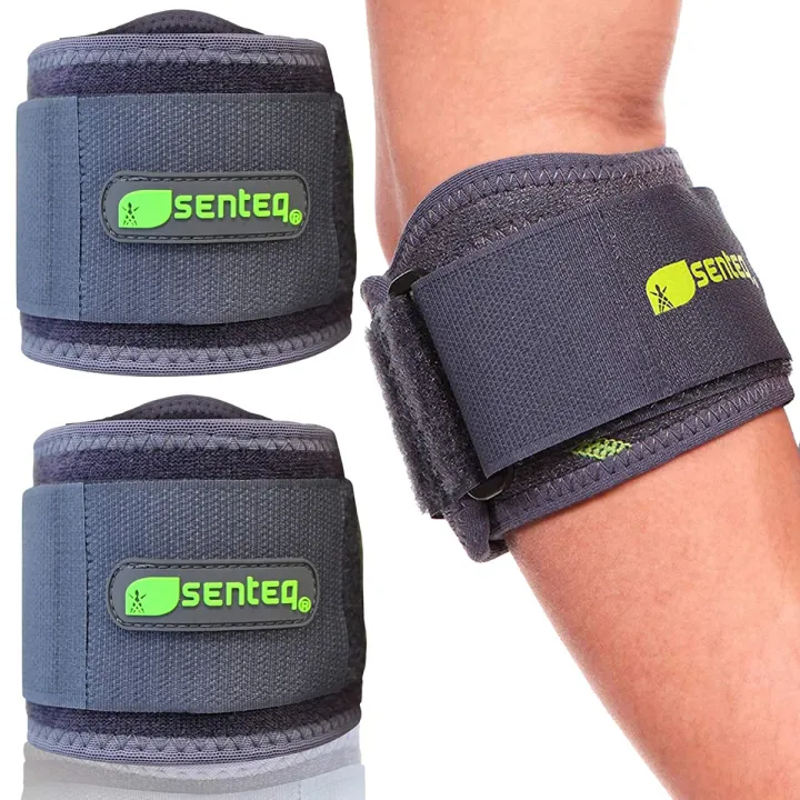 SENTEQ Tennis Elbow Brace Compression Sleeve Men Women Tendonitis Ulnar