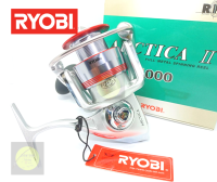 รอกสปิน RYOBI ARCTICA ll (เบอร์ 5000-6000) ลูกปืนแสตนเลส กำลังเบรค 7.5 กิโล มือหมุนขนาดใหญ่ แข็งแรง ทนทาน ใช้งานได้ทั้งน้ำจืดและน้ำเค็ม