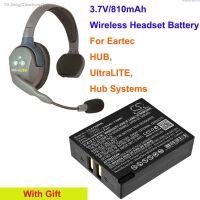 Cameron Sino 810mAh Wireless Headset Battery LX600LI for Eartec HUB UltraLITE Hub Systems new brend Clearlovey