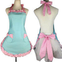 Cotton maid apron for restaurant kitchen store shop jp