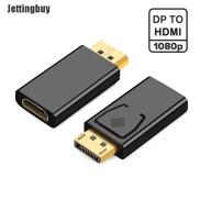 Jettingbuy Bộ Chuyển Đổi DisplayPort Sang HDMI 4K 1080P Bộ Chuyển Đổi TV