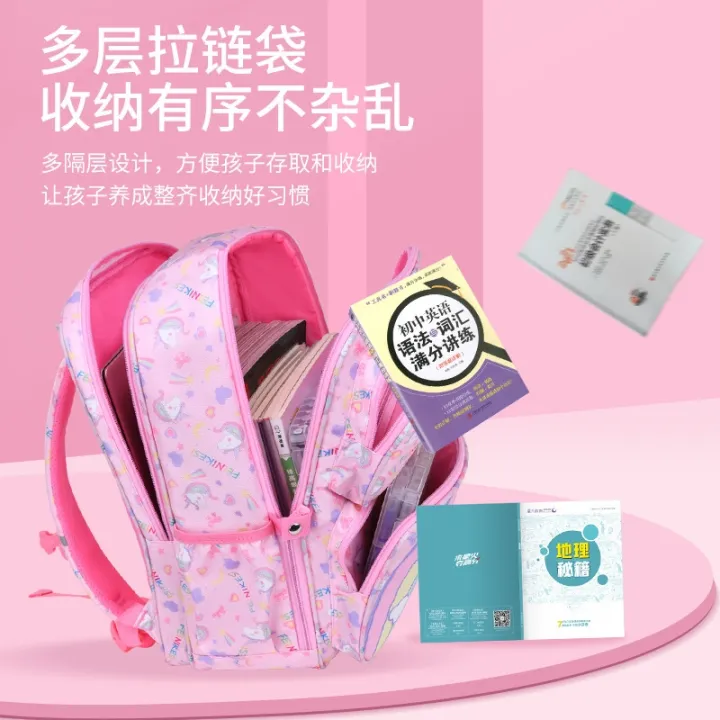 cod-schoolbag-primary-school-girls-sweet-and-cute-princess-style-childrens-schoolbag-backpack-wholesale-direct-sales