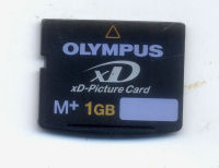 การ์ดหน่วยความจํา xD OLYMPUS xD 1 GB