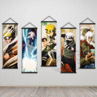 (ร้อน) การจัดการ Scrolls Uzumaki Naruto ผ้าใบพิมพ์ภาพ Gaara Wall Art ภาพวาดตกแต่งบ้านโปสเตอร์สำหรับห้องนั่งเล่นคริสต์มาส Gift