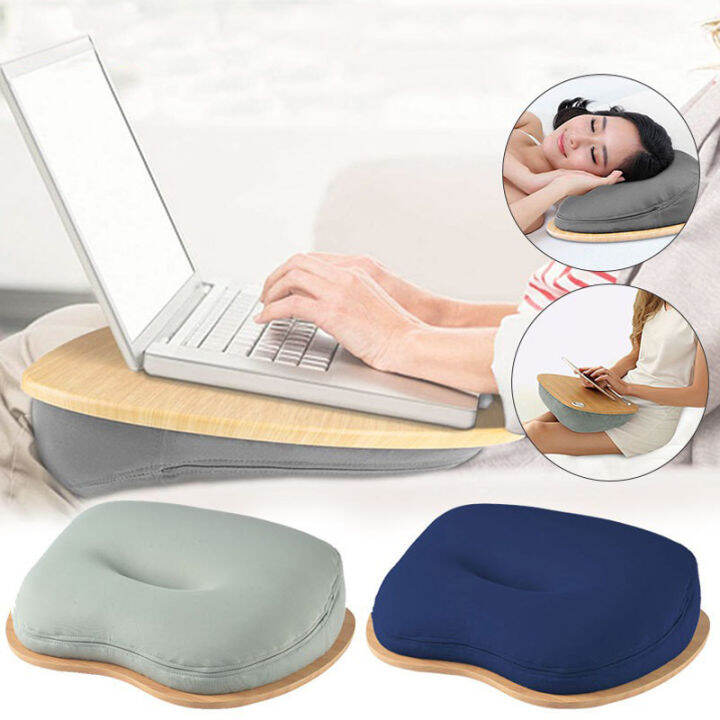 Enlife Pillow Lap Desk Fits up to 14 inch Slim Laptop, Laptop Stand