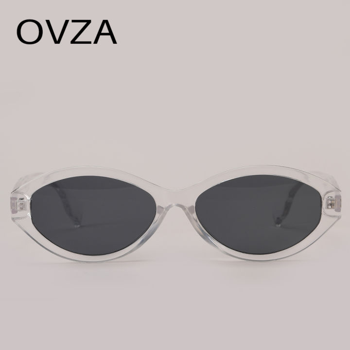 ovza-แว่นตากันแดดทรงรีสำหรับผู้หญิง-แว่นตาวินเทจเรโทร2022เลนส์ป้องกันแสงยูวีคุณภาพสูง-s4096