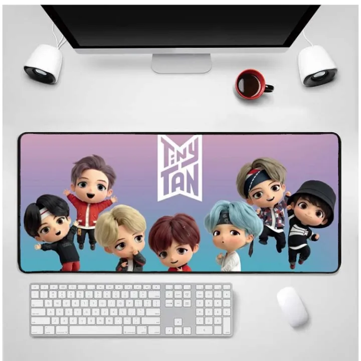 BTS TINY TAN CHIBI GAMING MOUSE PAD Lazada PH