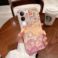 เคสโทรศัพท์ Vivo V29 5G ใหม่2023พิมพ์ลายดอกไม้ดอกซากุระมันวาวเคสซิลิโคนอ่อนดีไซน์สวย เคสVivo V29 5G ฝาครอบโทรศัพท์