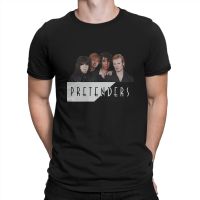 New Wave Classic Rock Band Men Tshirt The Pretenders Crewneck Short Sleeve Fabric T Shirt Funny High Quality Birthday Gifts