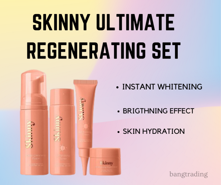 Skinny Ultimate Regenerating Set Brightening Effect Skin Hydration