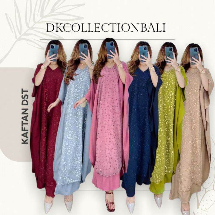 dkcollectionbali Kaftan Gamis DST by DST Collection Baju Pakaian