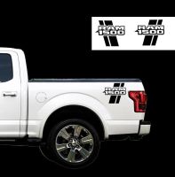 ชุดสติกเกอร์รูปลอกแถบกราฟิกด้านหลังสำหรับ DODGE RAM 1500