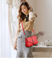 Womens Bag New Korean Version of Messenger Bag Soft Leather Bag Trend Old Lady Shoulder Mother Backpack