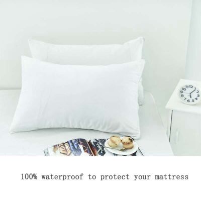 【CW】■☃♟  2 Pcs 50X70CM Protector Pillowcase Anti Mites Bed Bug Proof Cover Allergy Pilow