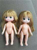 (Popular toys)  Licca ตุ๊กตาหัว Body Mini น่ารักของเล่นสาว DIY Dressing ของขวัญเด็กวันเกิด Little Twin Maki Miki