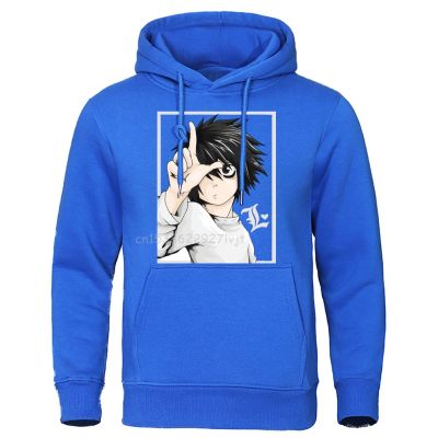 Japanese Anime Hoodie Death Note Hoodies Sweatshirts Women Men Funny Pullover Premium Cotton Harajuku Streetwear Size Xxs-4Xl