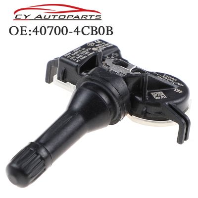 ¤ ตรวจสอบแรงดันยางเซ็นเซอร์ TPMS สำหรับ Nissan Altima Micra 433Mhz ใหม่ดั้งเดิม407004CB0B 40700-4CB0B