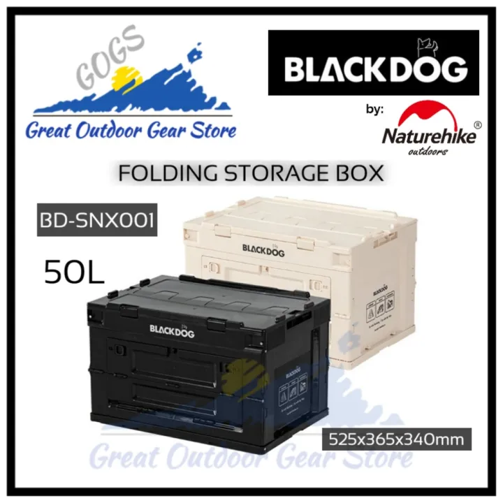 Blackdog by Naturehike PP Folding Storage Box 50L Collapsible Foldable